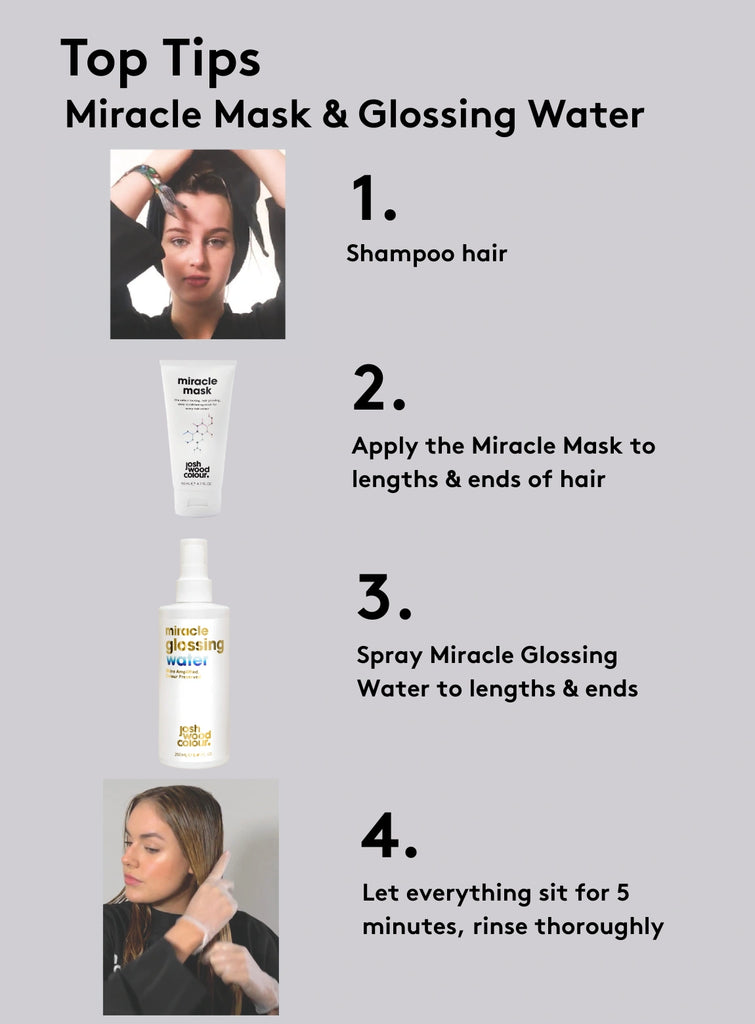Glossy Hair Set: Clear Shine - Josh Wood Hair Colour at Home